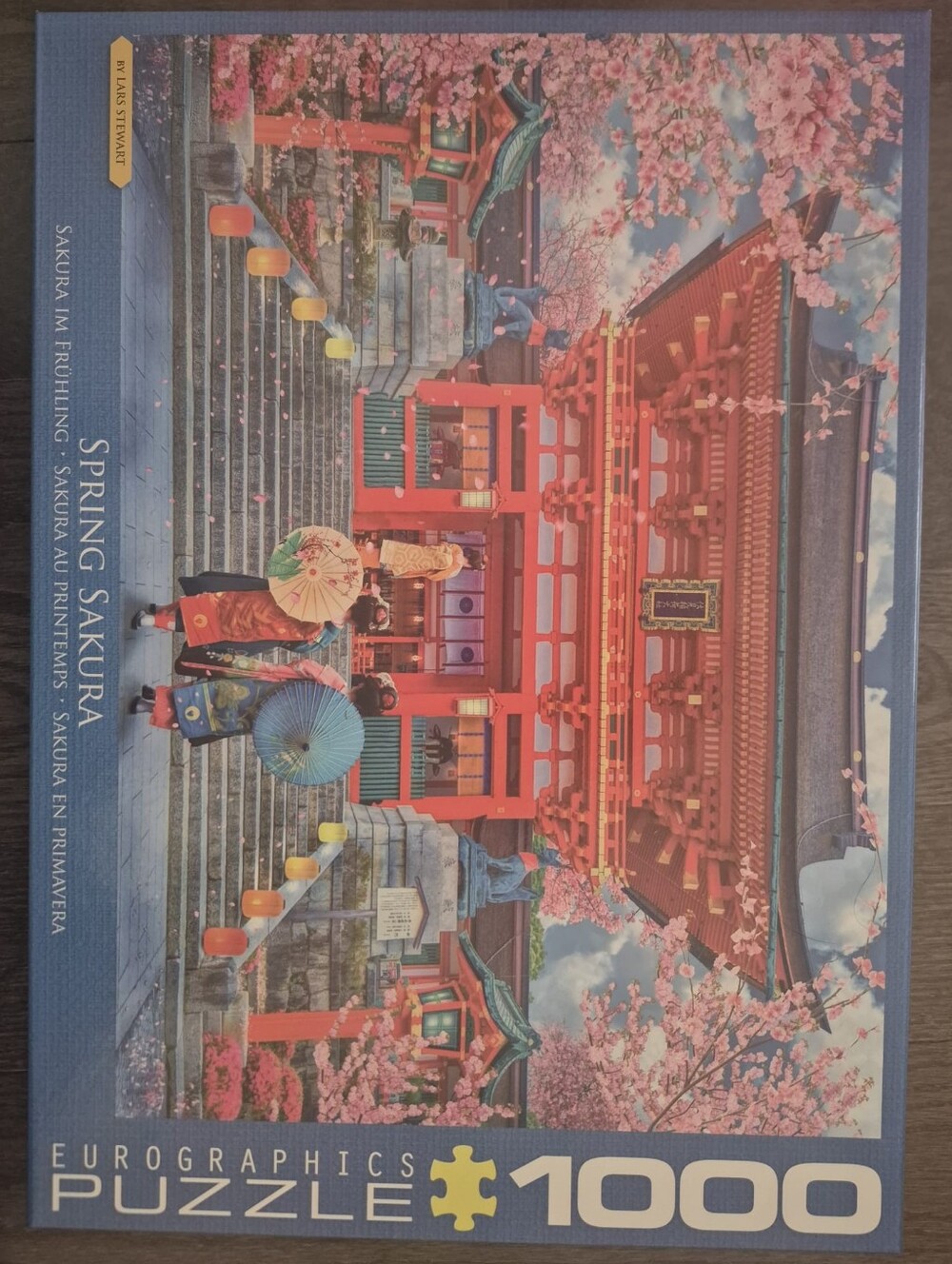 Eurographics Spring Sakura 1000-Piece Puzzle